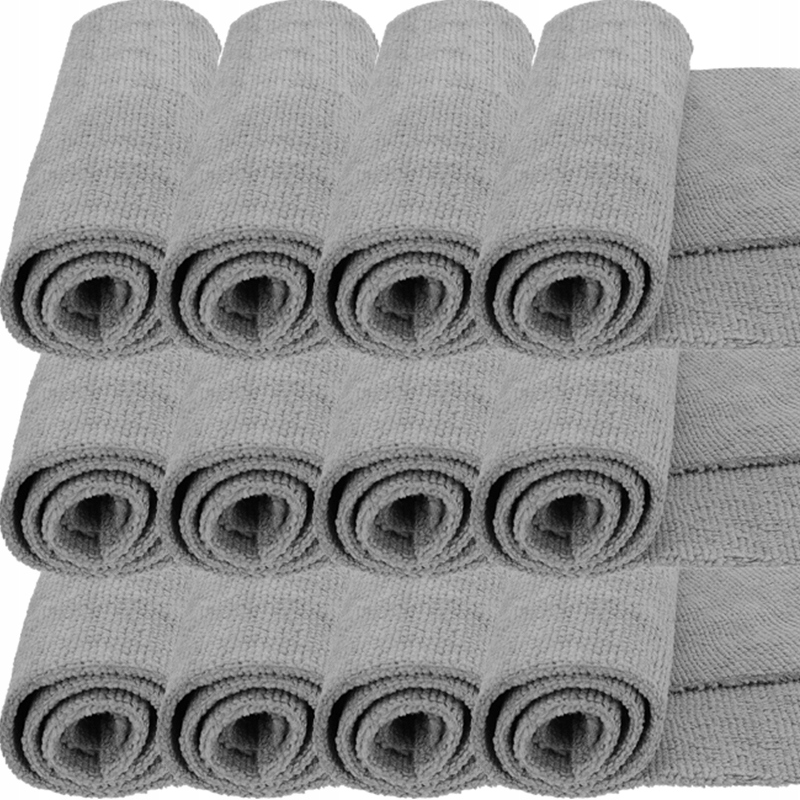 Mr Rag 40x40cm mikrovlákno dotírání vosku balíček 12 kusů 380gsm bezešvé