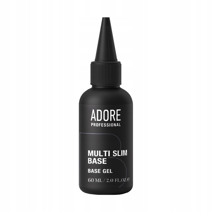 Adore Multi Slim Base, 60 ml przezroczysta baza hybrydowa