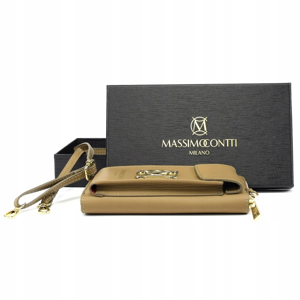 PORTFEL ROWERÓWKA SKÓRA NAT. NA TELEFON BEŻ 809F Kod producenta MC