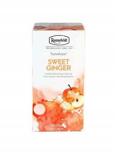 Čaj Ronnefeldt Sweet Ginger v sáčcích