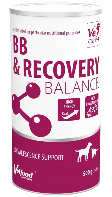Vetfood Bb & Recovery Balance dla psa i kota 500 g