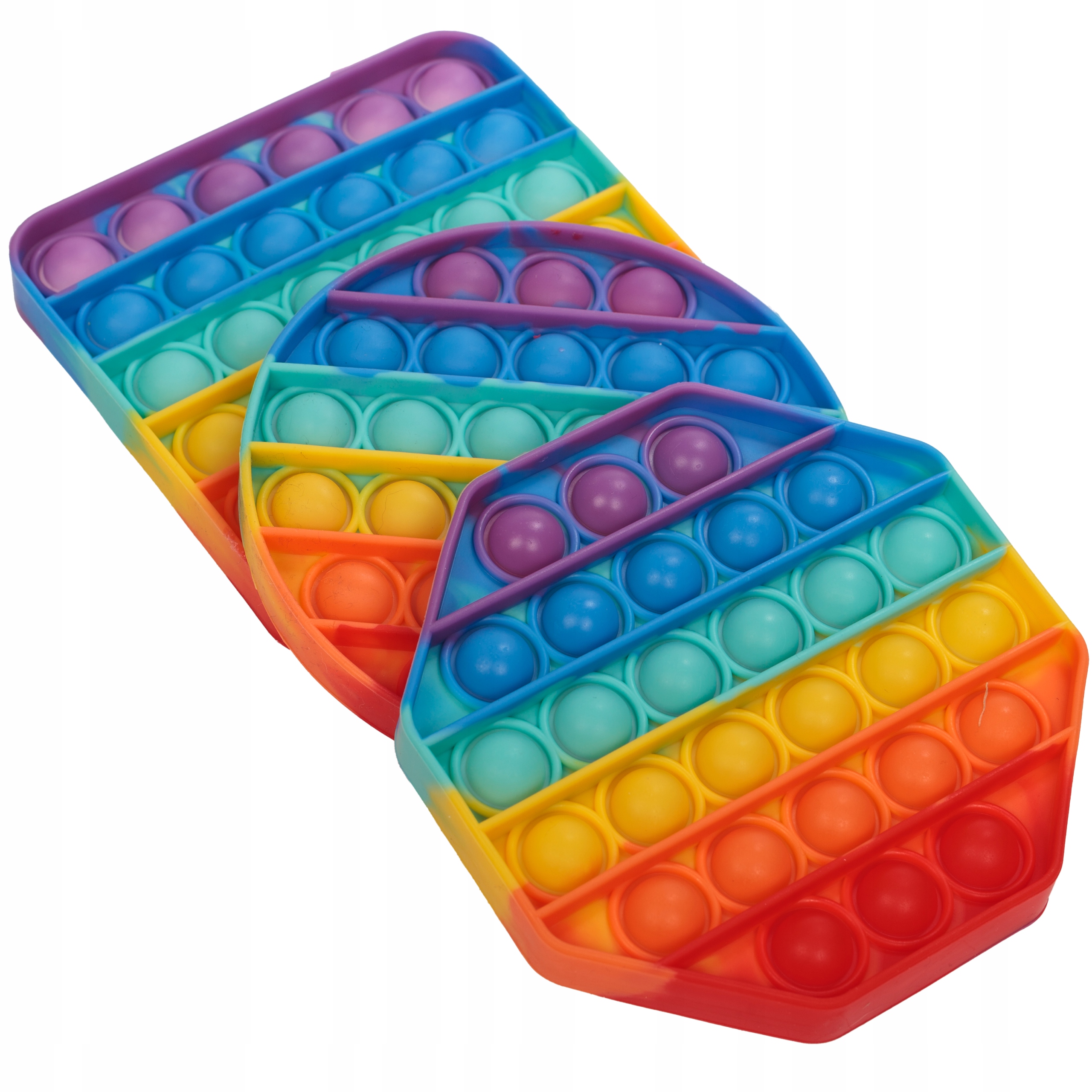 ZABAWKA SENSORYCZNA PUSH POP IT GNIOTEK RAINBOW Płeć chłopcy