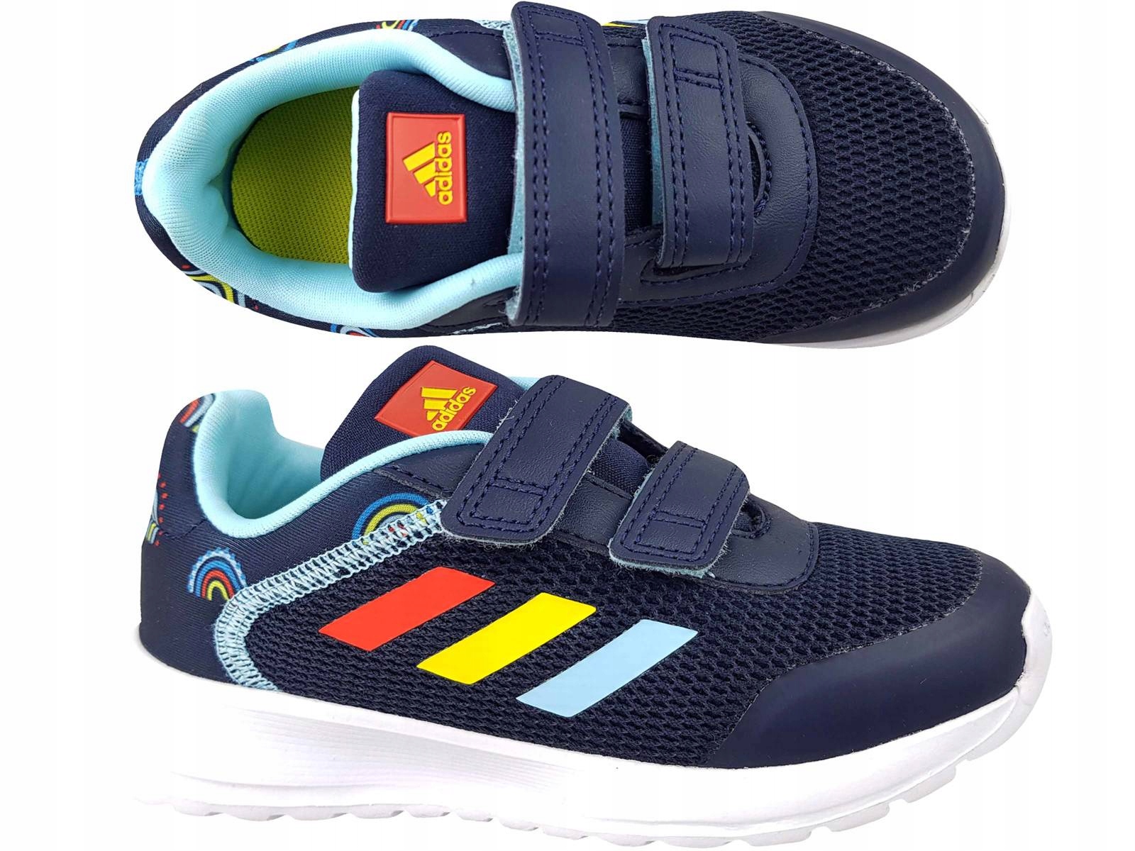 

Adidas Tensaur Buty Dziecięce Rzepy Lekkie Granat
