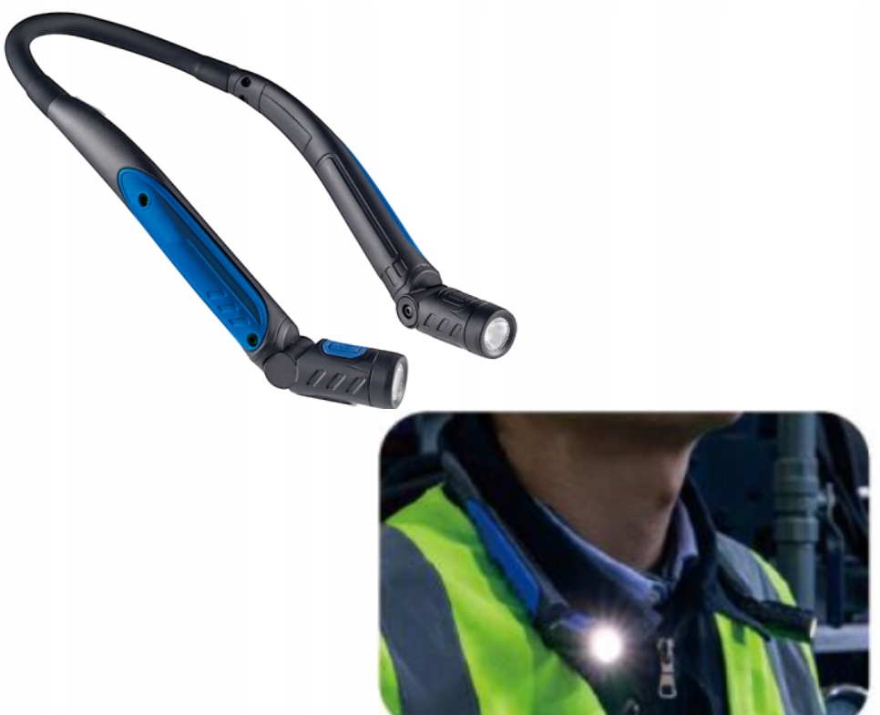 Фонарик 350LM KING tons 3,5 Вт гибкий наплечный