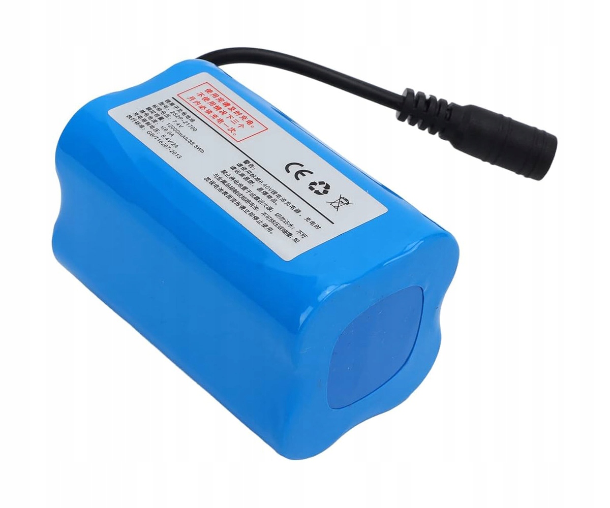 Akumulator Bateria 12000 mah 7,4 v 2s2p 88.8 Wh Do Łódek Zanętowych