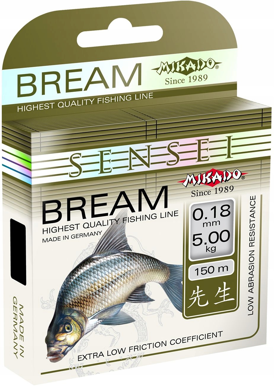 

Żyłka Mikado Sensei Bream 0,20mm 150m