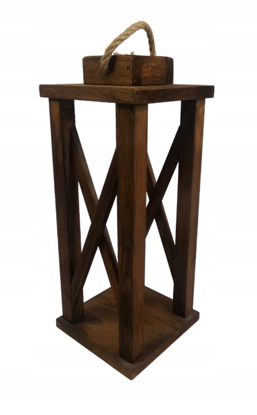 Zestaw Lampionów 3 sztuki - XX Brązowy Model MS_03