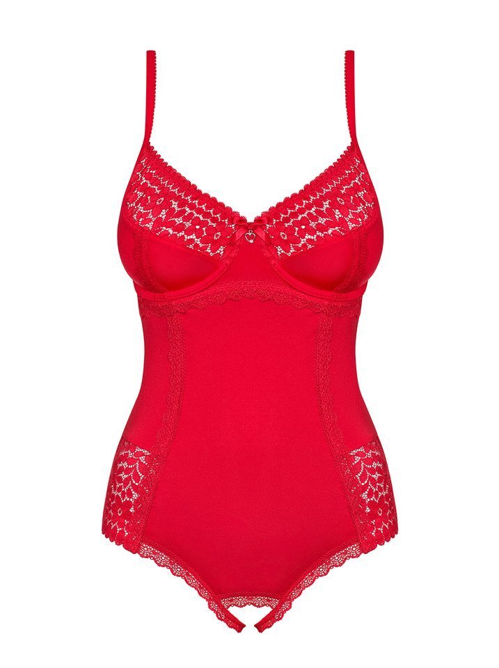 ZMYSŁOWE BODY OBSESSIVE JOLIEROSE Z DZIURKĄ S/M Marka Obsessive