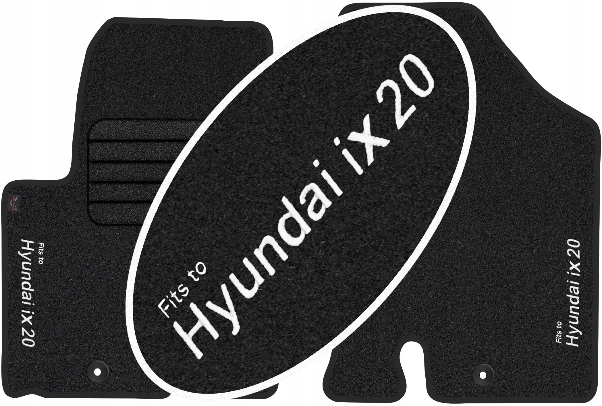 Килимки Max-Килимок велюрові 102637900003 2 el.