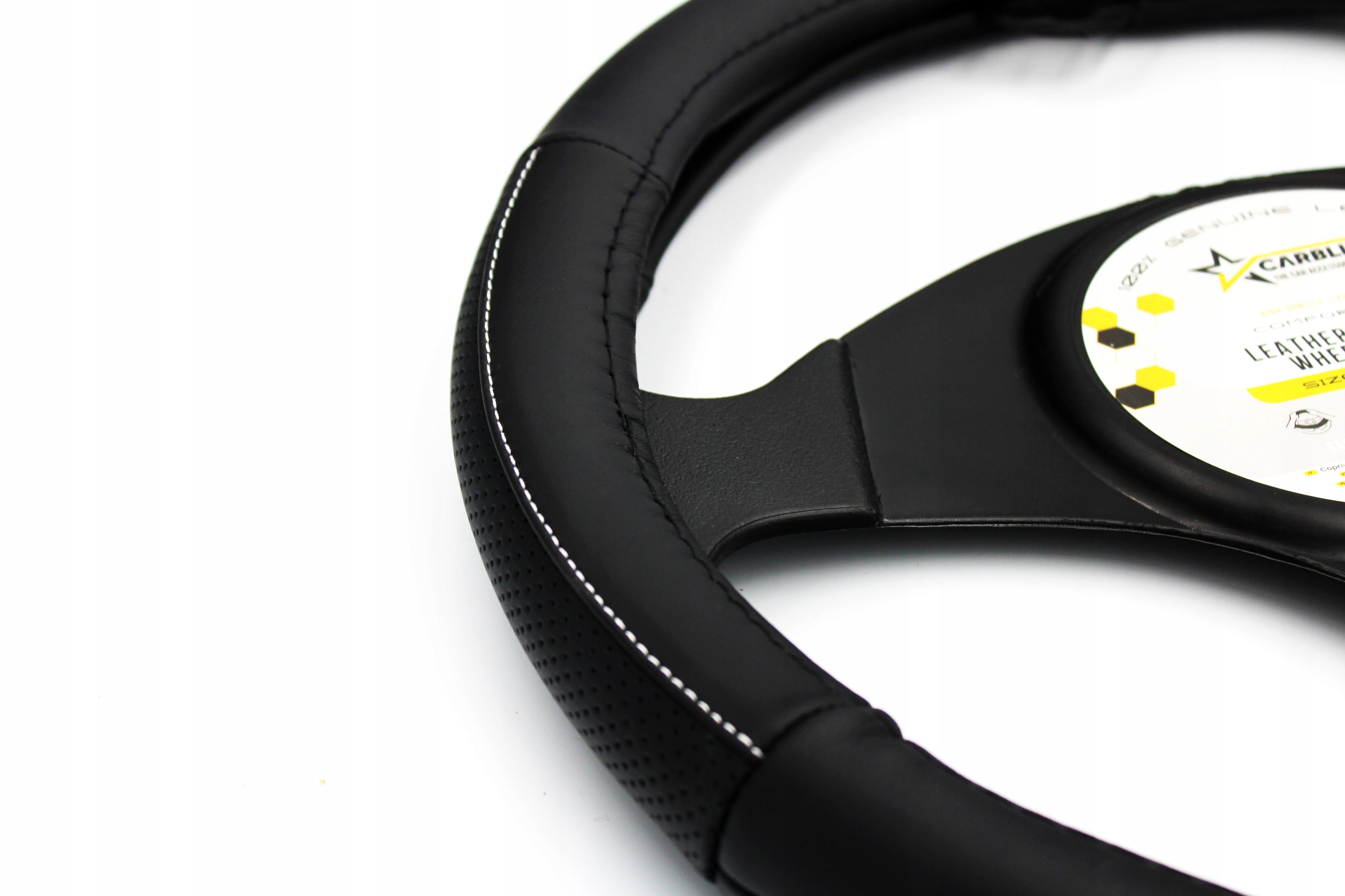 

Pokrowiec Na Kierownice Skórzany 37-39cm Carblix