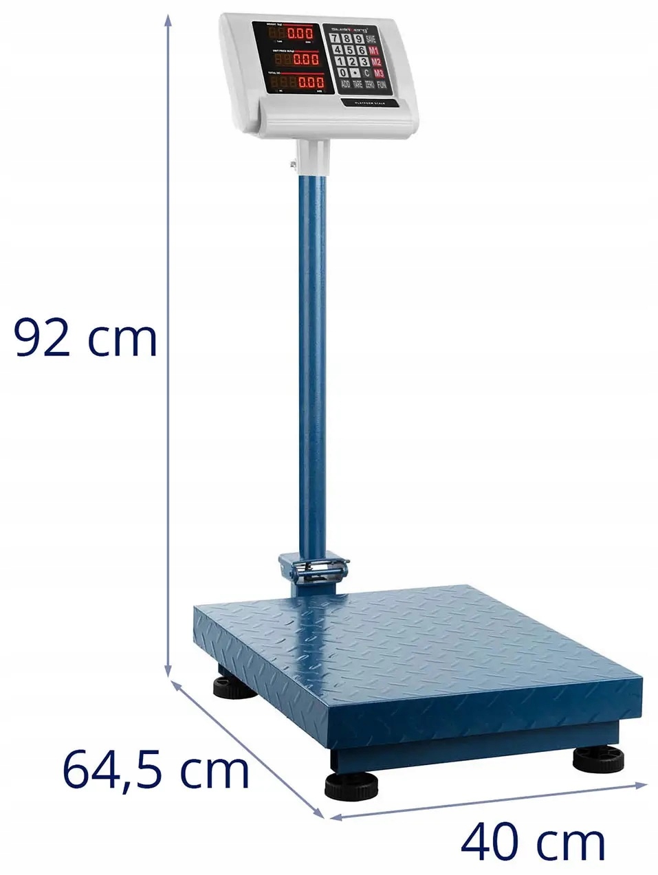 Waga platformowa 150kg/10g 40x50cm Steinberg SBS-PF-150/10B 10030332