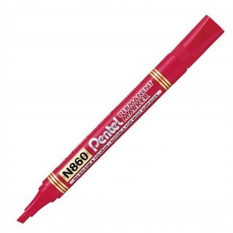 

Marker Permanentny Pentel N860 Ścięty Czerwony