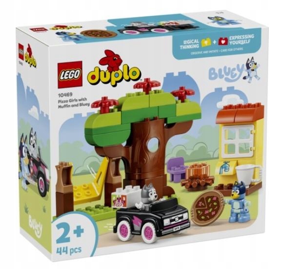 Lego(r)duplo 10469 Pizzerky s Muffinkou a modrou barvou