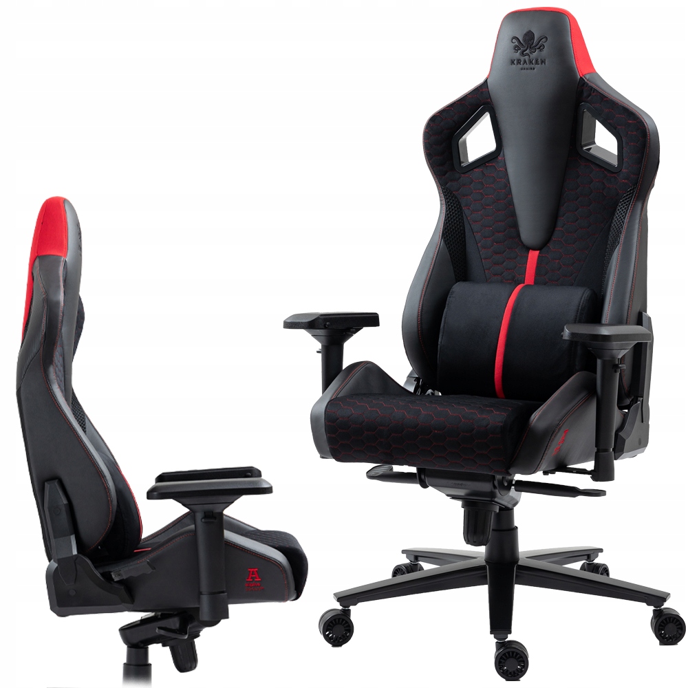 

Fotel Gamingowy Dla Graczy Kraken Apollo czerwony