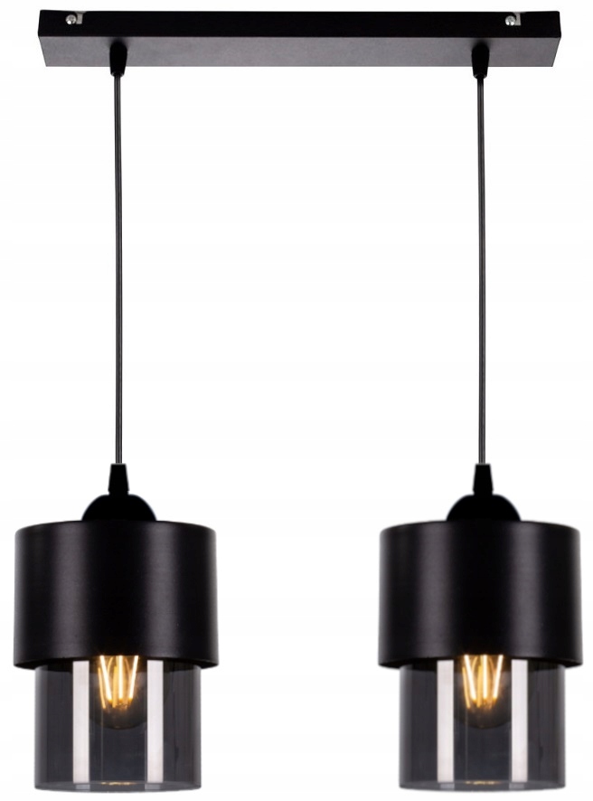 

Szklana Lampa Wisząca Sufitowa Żyrandol Led