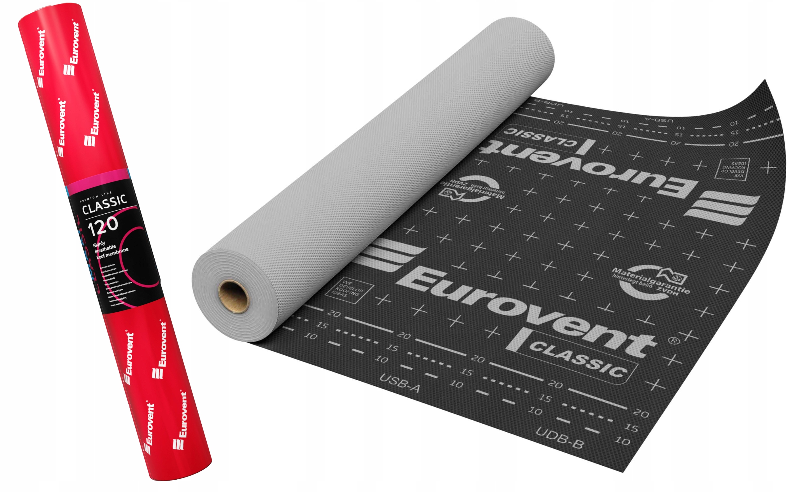 Membrána Eurovent Classic 120G 75 m2 Fólie