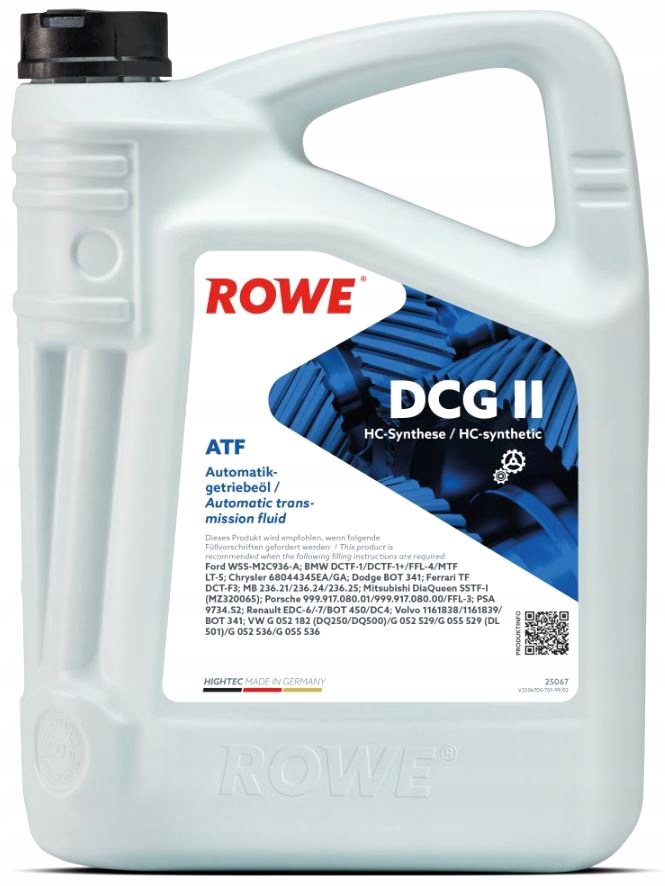 25067-0050-99 - ROWE-HIGHTEC ATF DCG II-5L