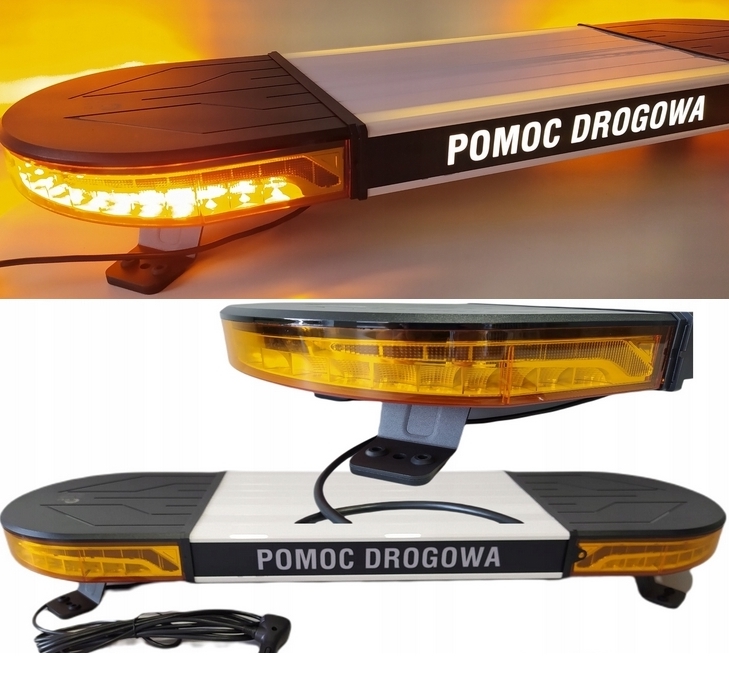 BELKA OSTRZEGAWCZA LED 1000 X 298mm KOGUT LAWETA Źródło światła LED