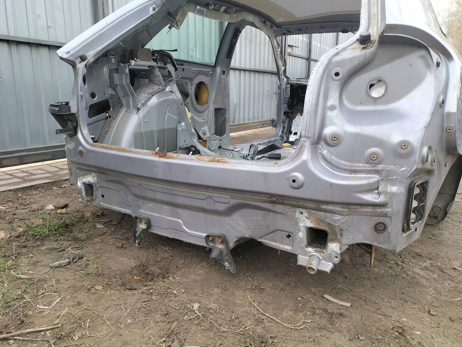 sump boot rear panel AUDI A3 8P LY7H