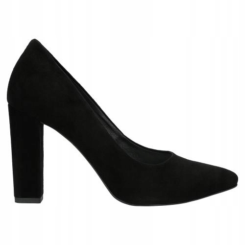 

Buty Wojas Czółenka damskie skóra czarne r. 39
