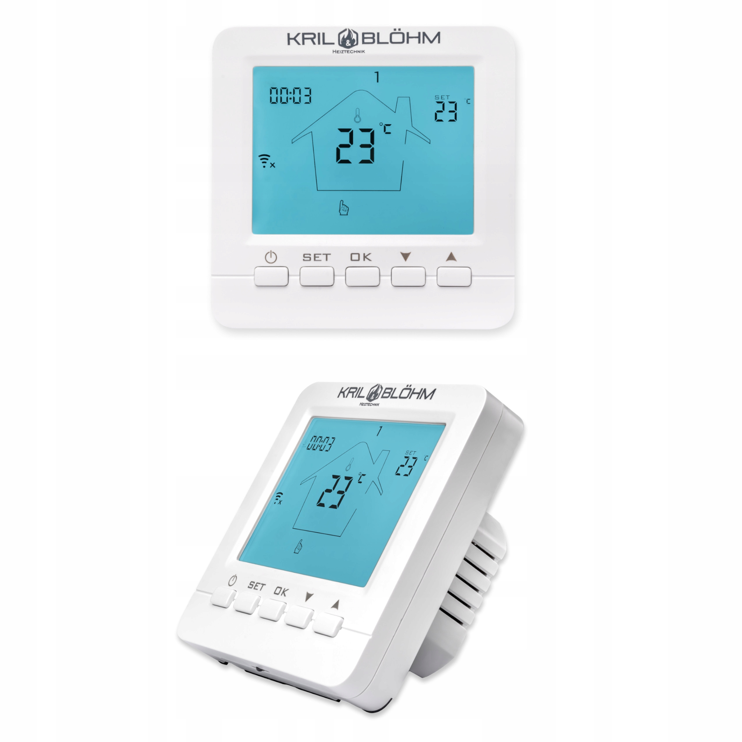 

Termoregulator Kril & Blöhm Blauw T-3