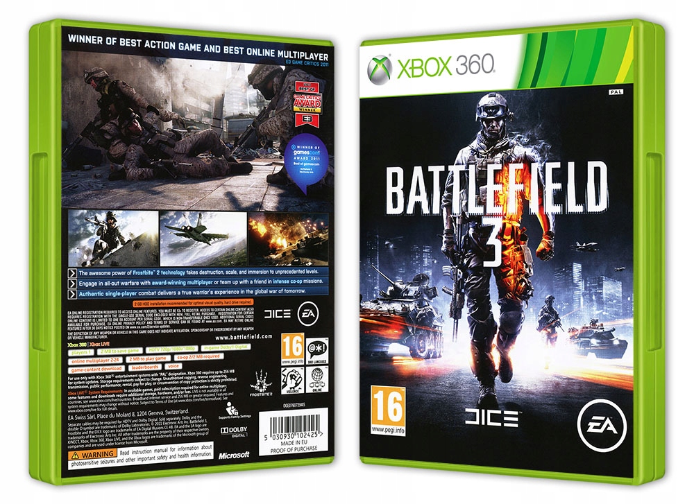 Battlefield Gry na Microsoft Xbox 360