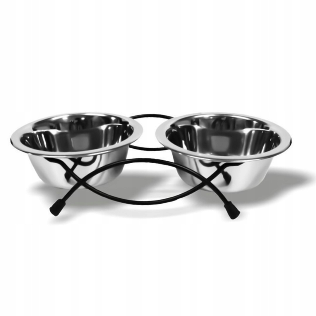 

Metalowe Miseczki Dla Psa Na Stojaku 0.7l