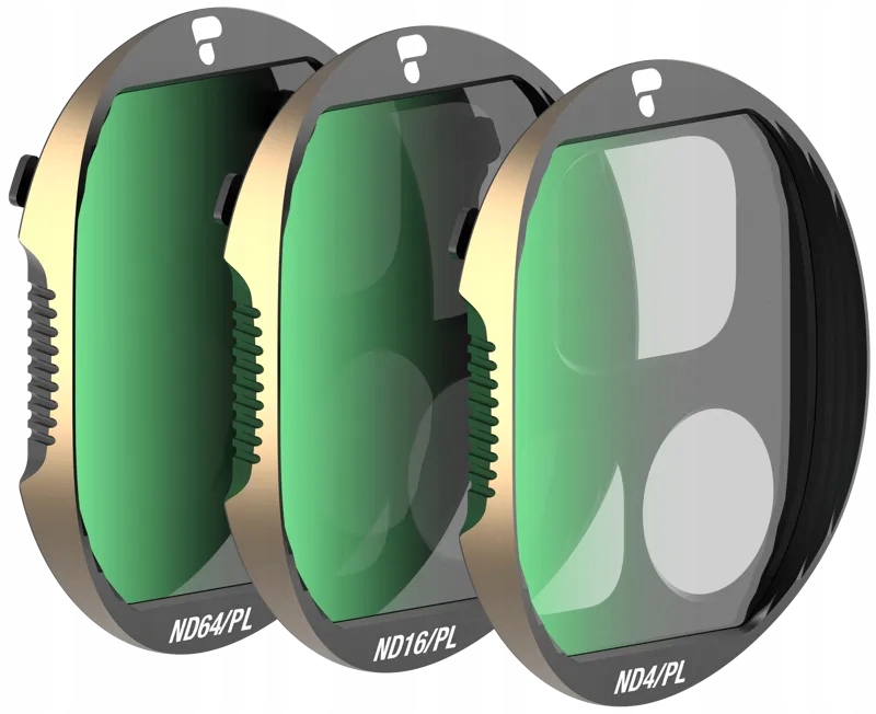 Filtry PolarPro ND4/PL, ND16/PL, ND64/PL pro Dji Mavic 4 Pro