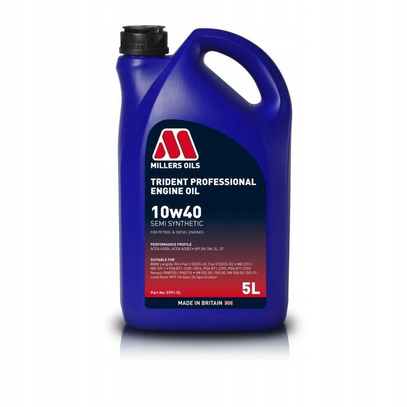 

Millers Trident Professional 10w40 5L