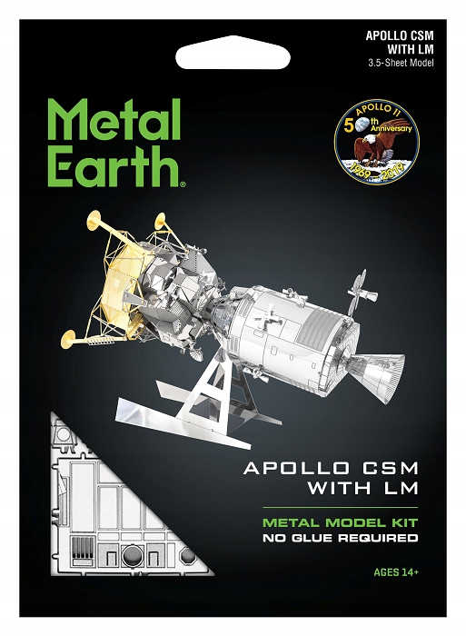 Metal Earth Apollo CSM Z LM Metalowy Model 3D Wiek dziecka 14 lat +
