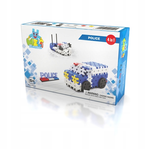 

Klocki Meli Basic Police 3+ Polskie!