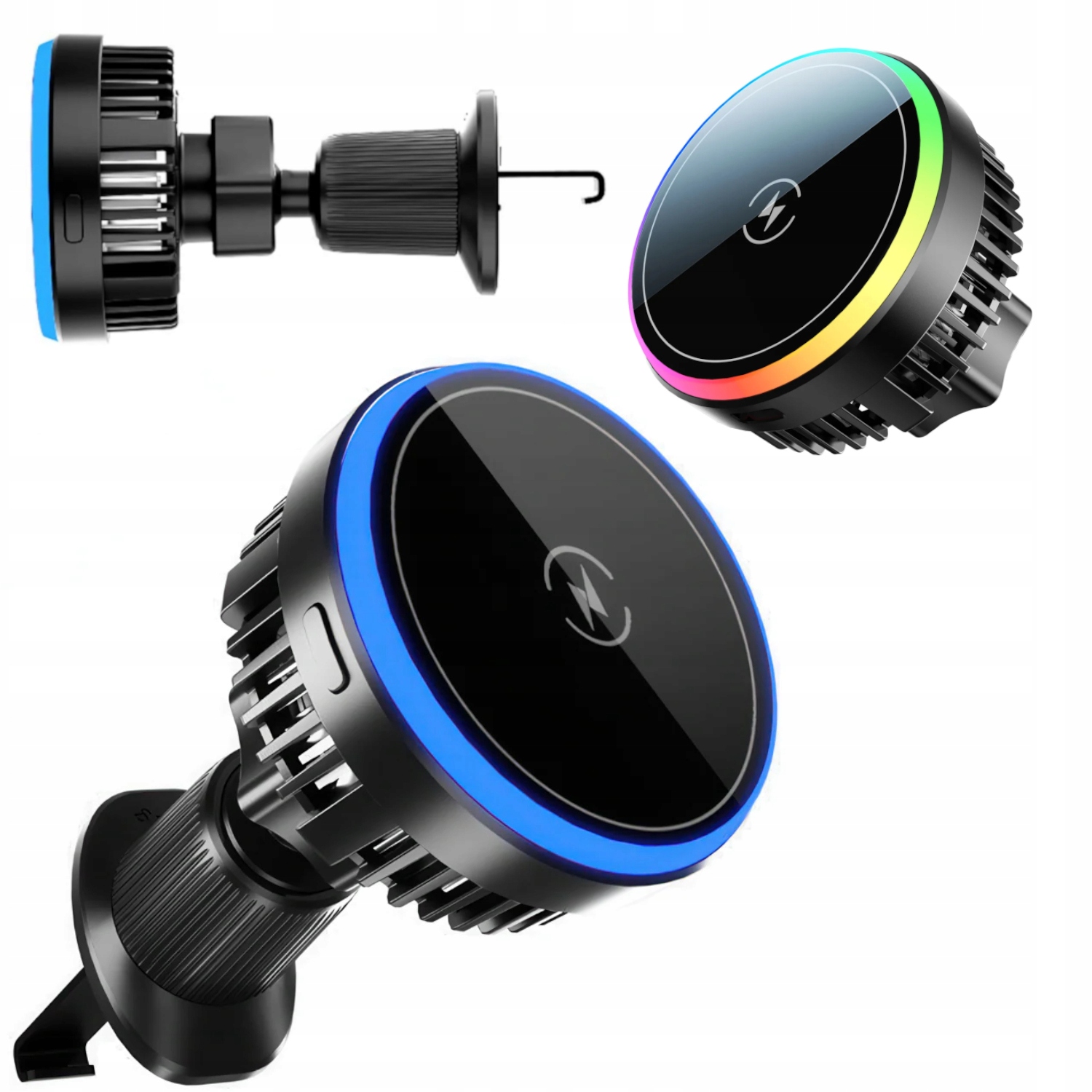 Magnetický Držák Výkonná Indukční Nabíječka 15W Magsafe Do Mřížky