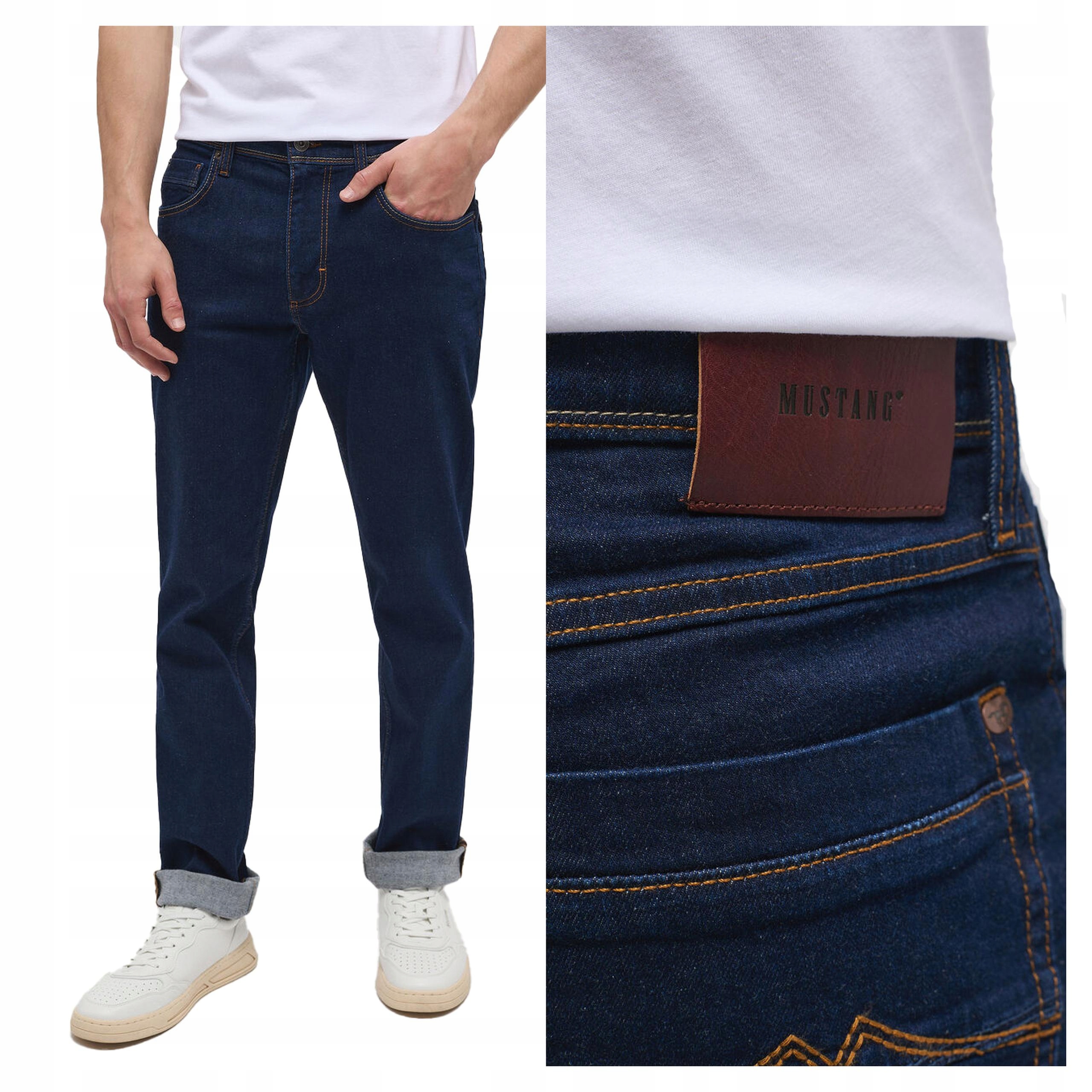 Pánské džíny střihu straight Mustang Washington, velikost 36/32