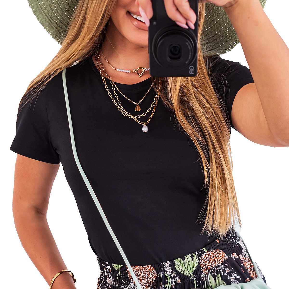 

Klasyczna Bluzka Dużo Kolorów bawełna L/XL V380