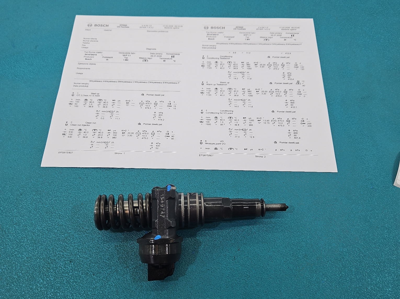 Pumpedüse VW 1.9TDI BOSCH 0414720215AG