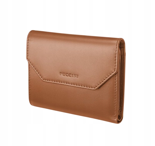 Dámská kožená peněženka Puccini Vulcano Collection VC90150-2B Hnědá Rfid
