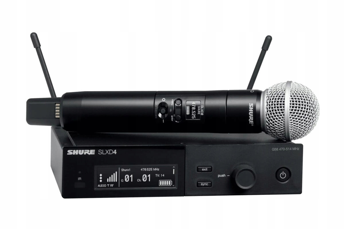 Shure SLXD24E/SM58 J53 bezdrátový vokální set