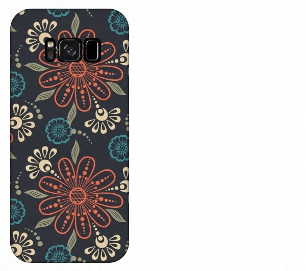 

Etui pokrowiec Samsung Galaxy S8 Floral kwiaty