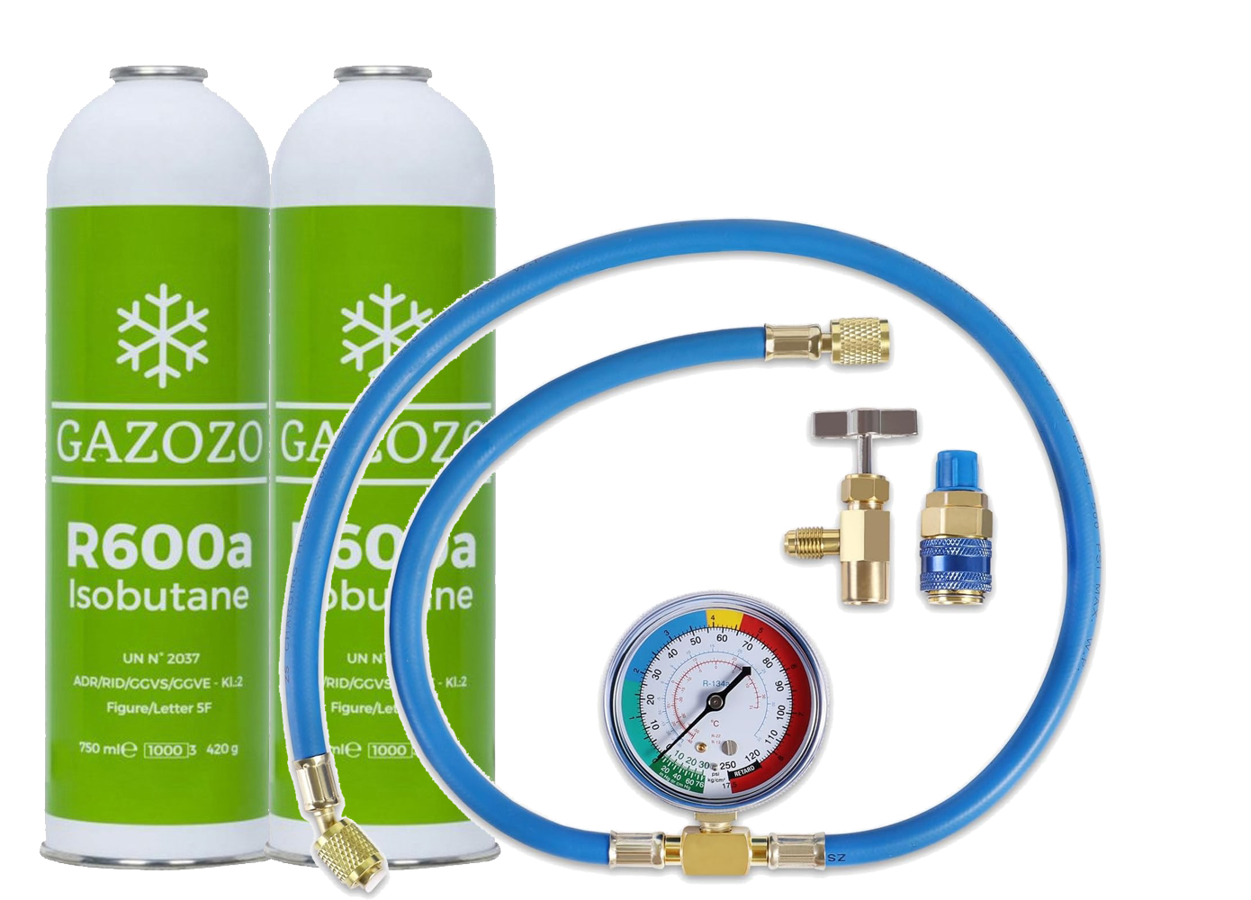 Sada pro klimatizaci automobilů s R-134a 840g