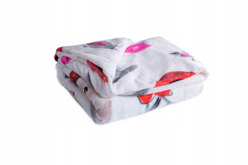 Micro deka tisk 150x200 Snowman