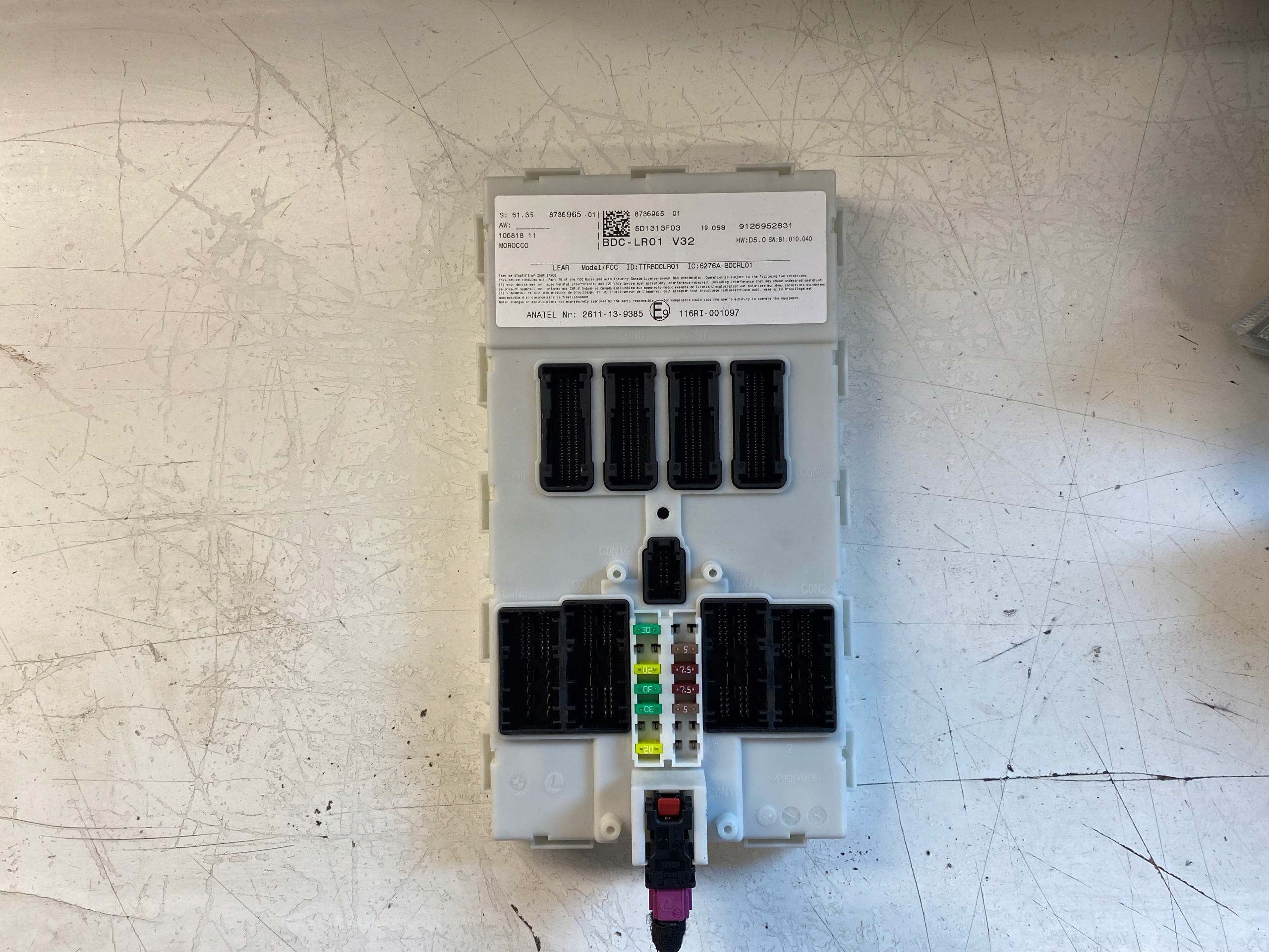 BMW i3 SKRZYNKA MODUŁ BSI 8736965