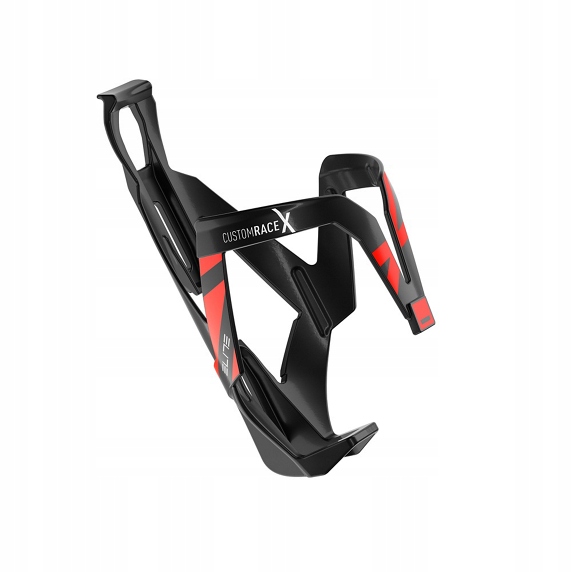 Koszyk Na Bidon Elite Custom Race X Czarny/czerwony Glossy