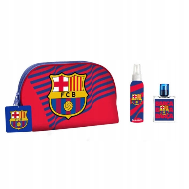 Fc Barcelona perfumy zestaw męski mgiełka