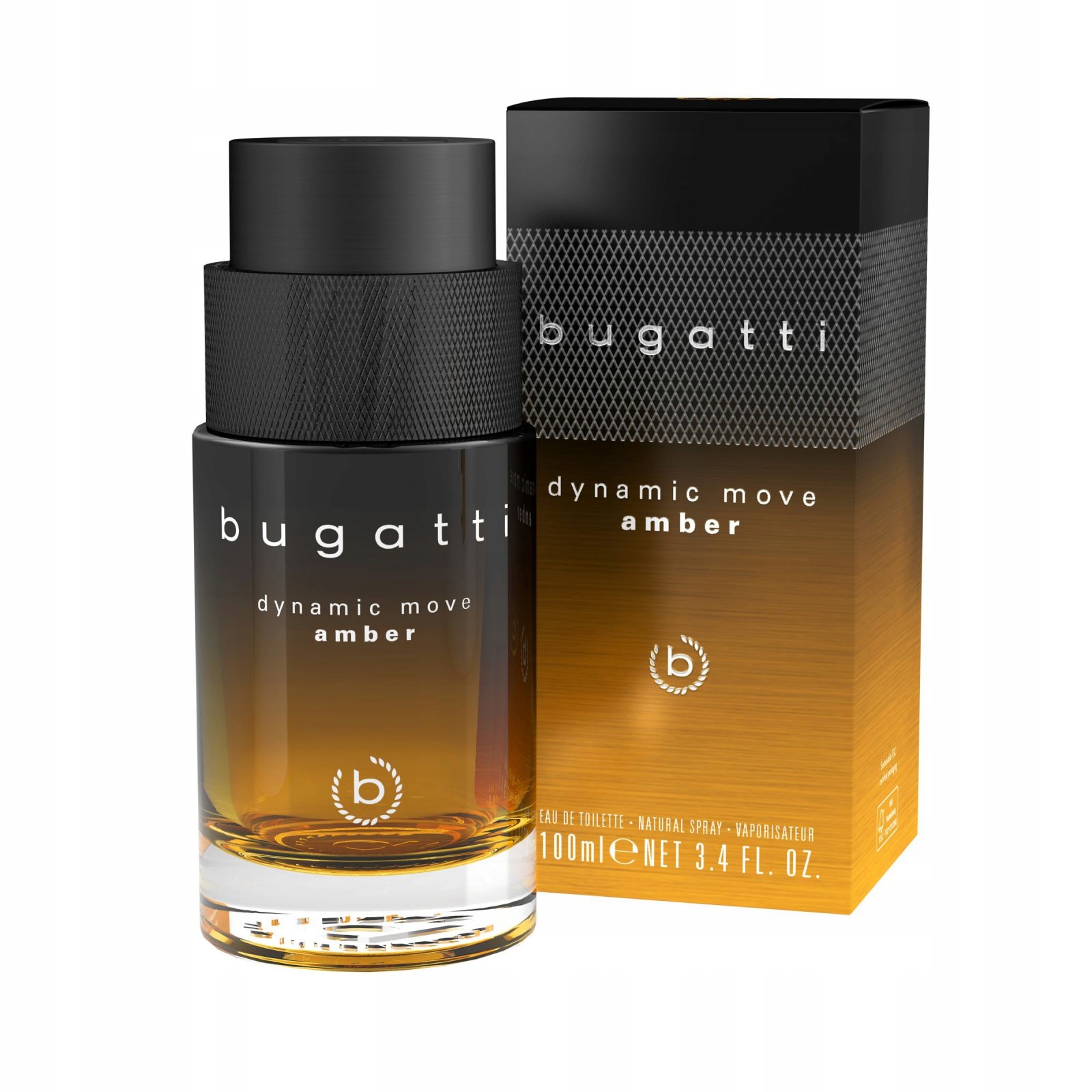 Bugatti Dynamic Move Amber Toaletní Voda Pro Muže 100 ML