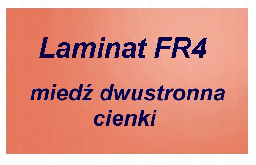 [STcs] Laminat Cienki FR4 Pcb 0,4mm 2x35um 10x20cm