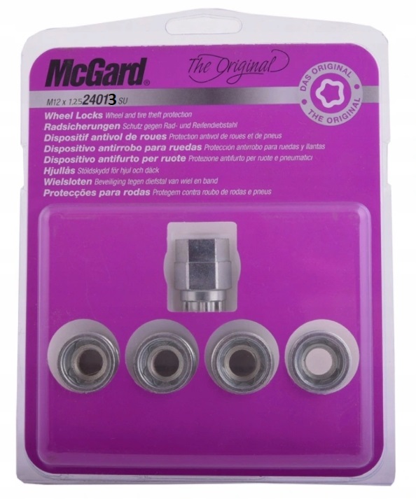 McGARD Zajišťovací Matice Průchozí M12x1,25