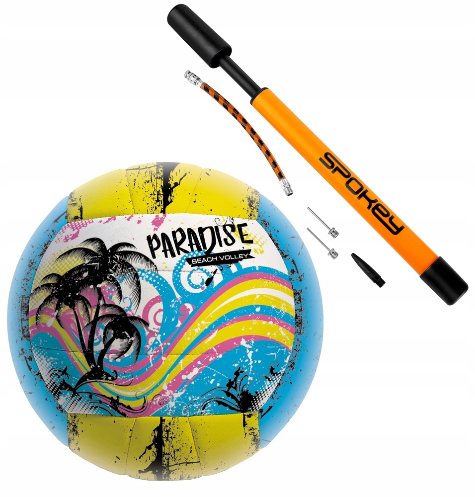 

Piłka Do Siatkówki Rekreacyjna Plażowa r.5 +Pompka
