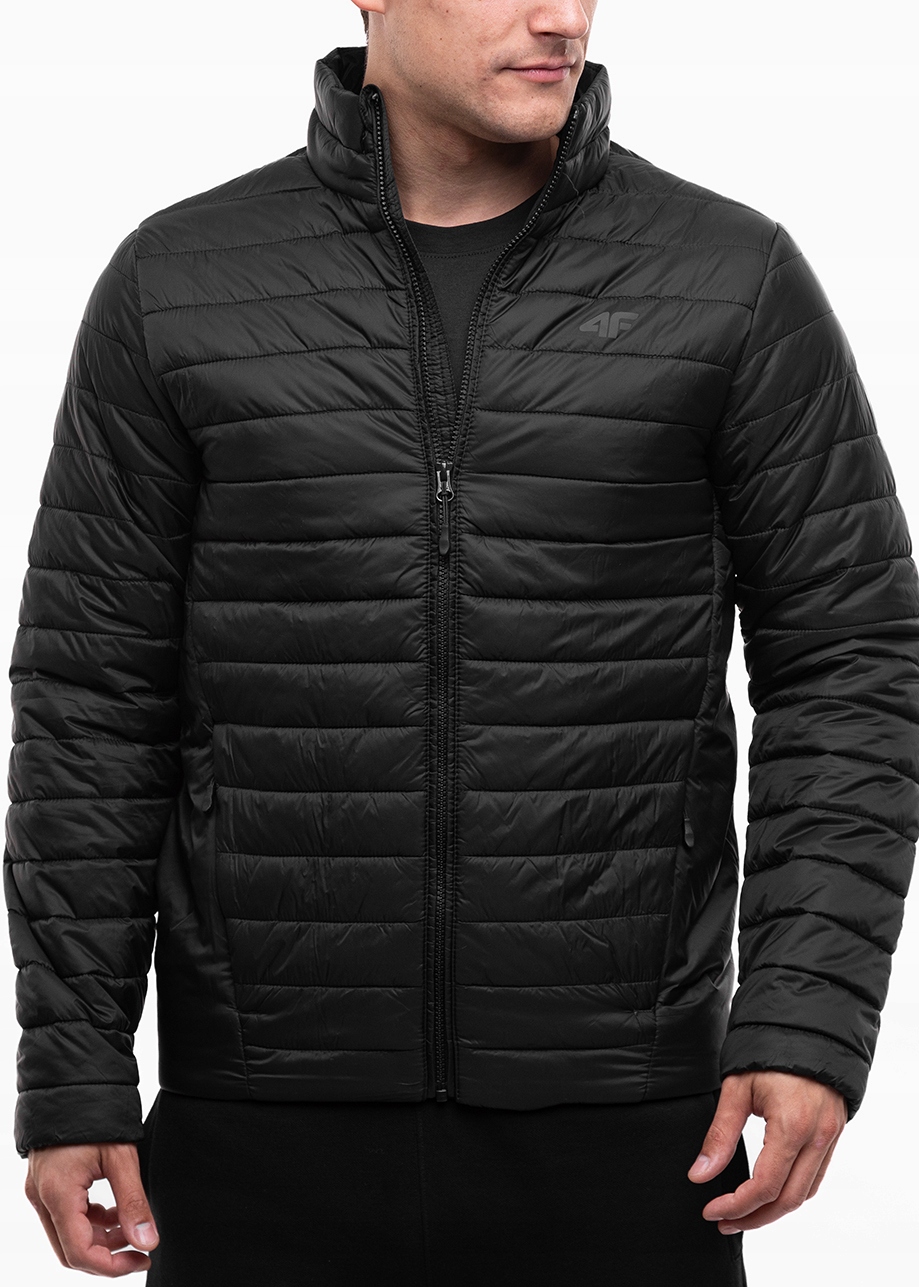 4F pánská zimní prošívaná lehká a pohodlná sportovní bunda vel S