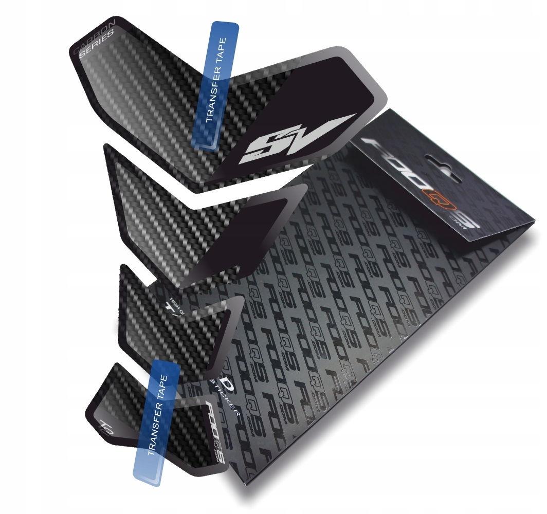 Танк-PAD от FOOQS SUZUKI SV-650 CARBON Carbon