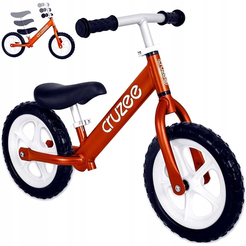 

Rowerek biegowy Cruzee alu najlżejszy orange 1,9kg